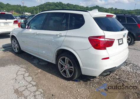 2014 BMW X3 xDrive28I from USA, damaged, VIN 5UXWX9C56E0D15296